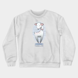 Diamond on a Deer Crewneck Sweatshirt